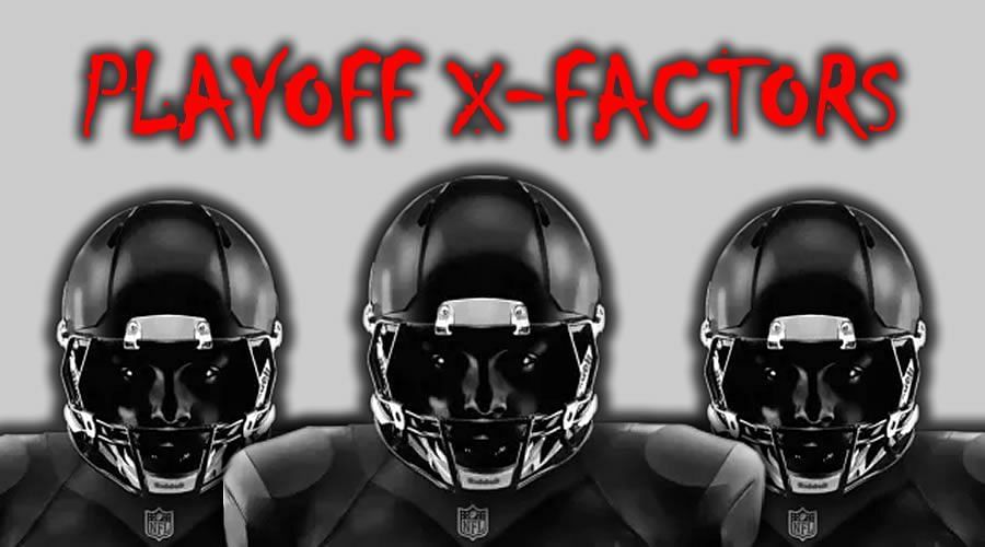 Cover photo - NFL playoff X-factors
