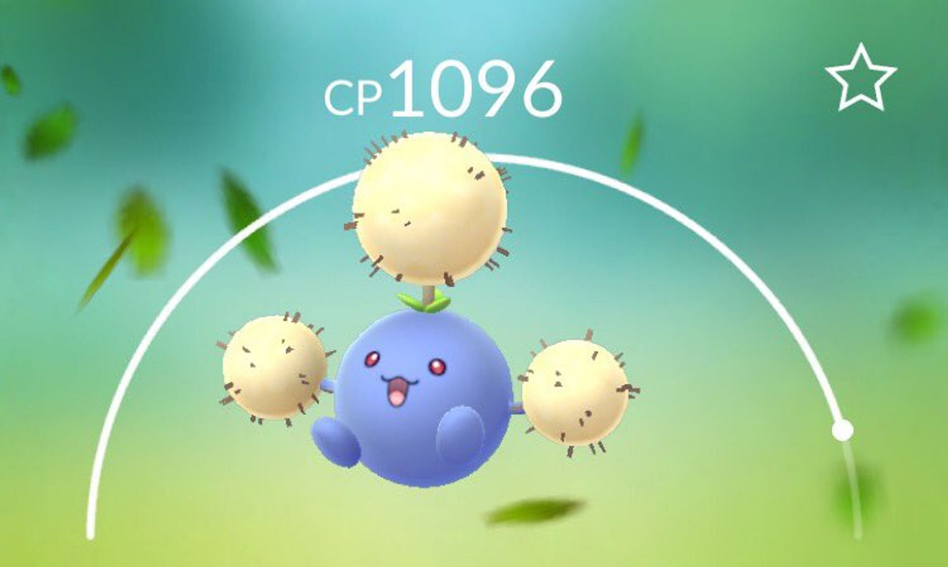 Jumpluff as it appears in Pokemon GO (Image via The Pokemon Company)