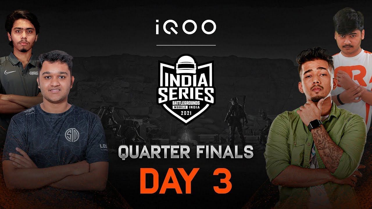 Day 3 of the BGIS Quarter Finals will be live-streamed on the official BGMI YouTube channel (Image via BGMI)