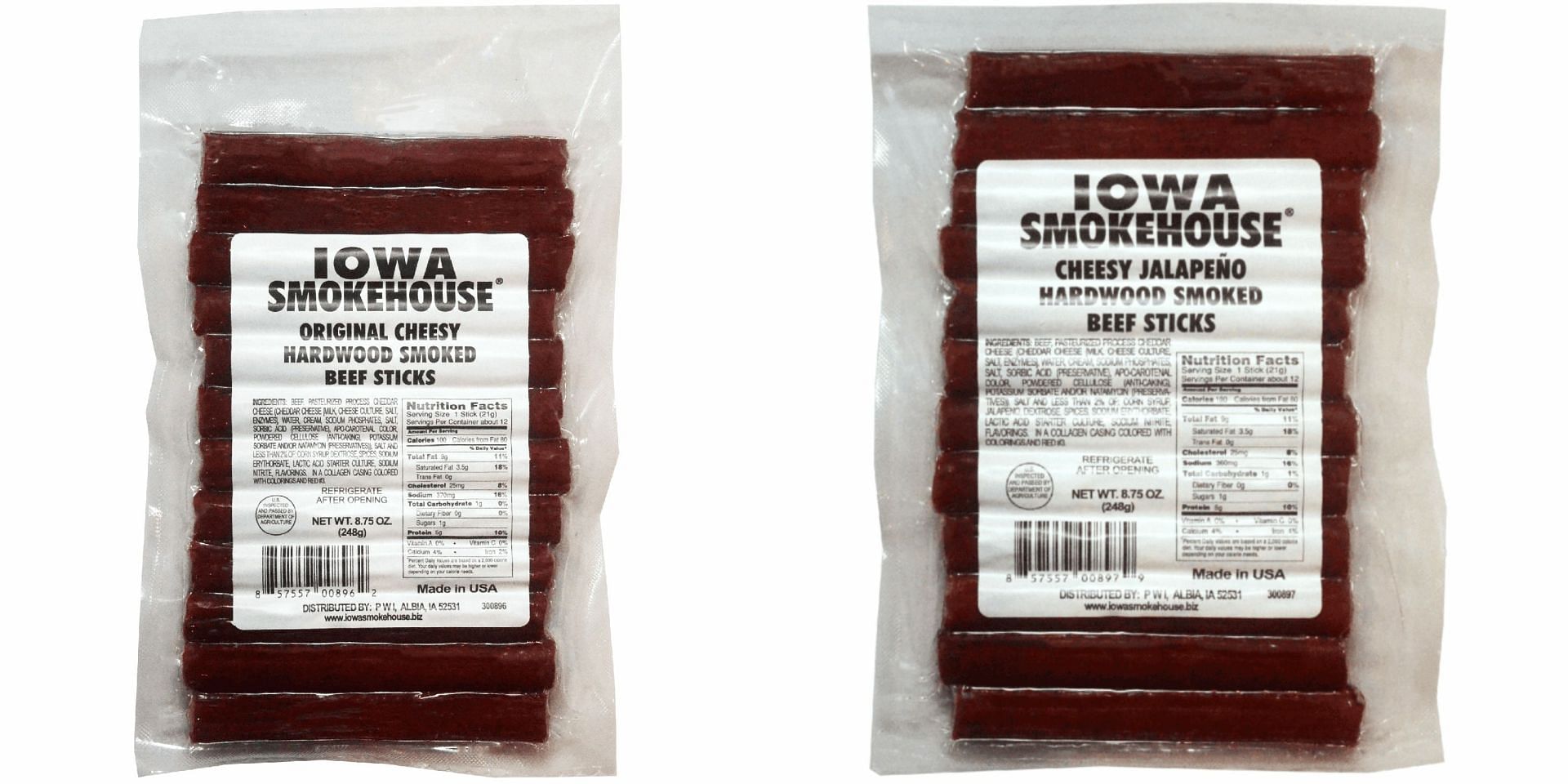 15,000 pounds beef sticks recalled by Walmart retailer: Presence of cheese  and allergens feared