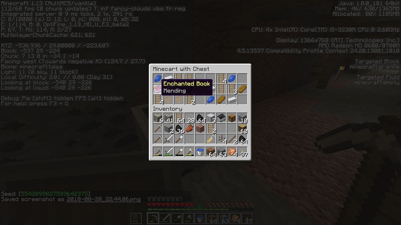 Mending book in chest (Image via u/pajicadvance23 Reddit)