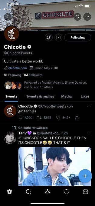 BTS: After Jungkook mispronounces chipotle, brand changes its name on  Twitter - Hindustan Times