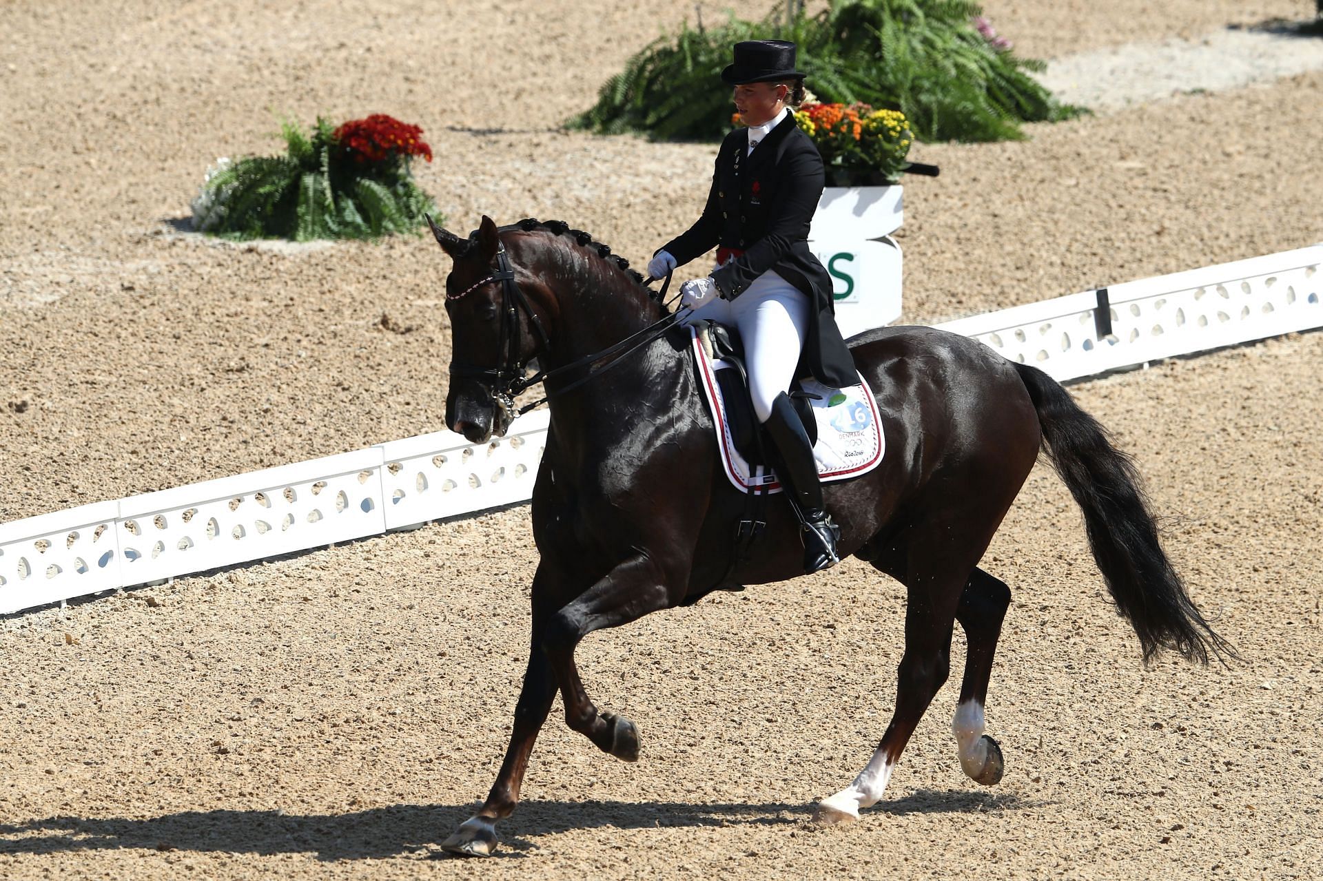 Anna Kasprzak Equestrian - Olympics: Day 10