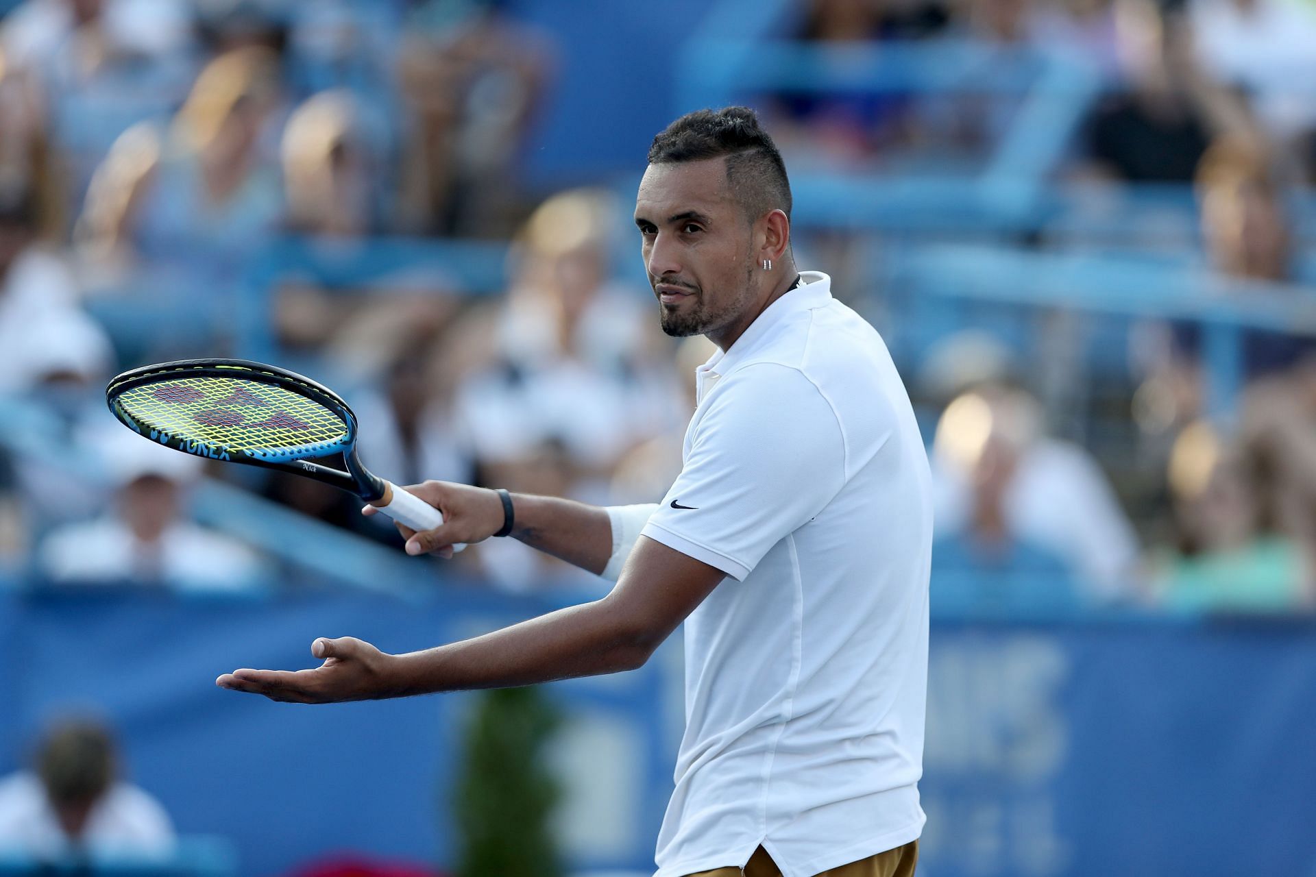 Daniil Medvedev expected his second-round match against Nick Kyrgios to be a good contest