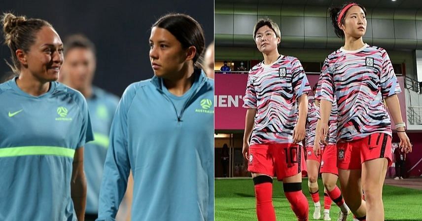 Australia and South Korea will square in the AFC Women&#039;s Asian Cup 2022 quarterfinals. (Image Courtesy: Twitter)