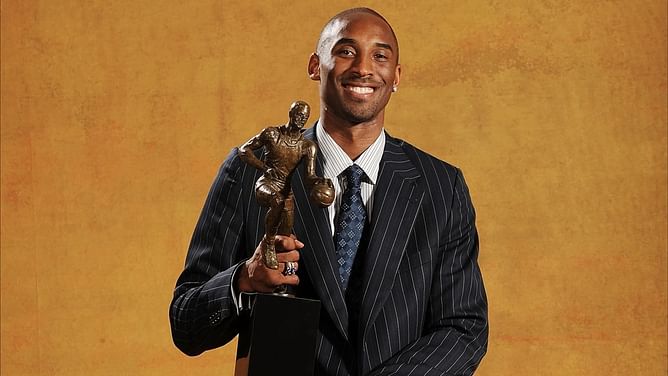 Listing Kobe Bryant's Top 3 finishes in NBA MVP voting