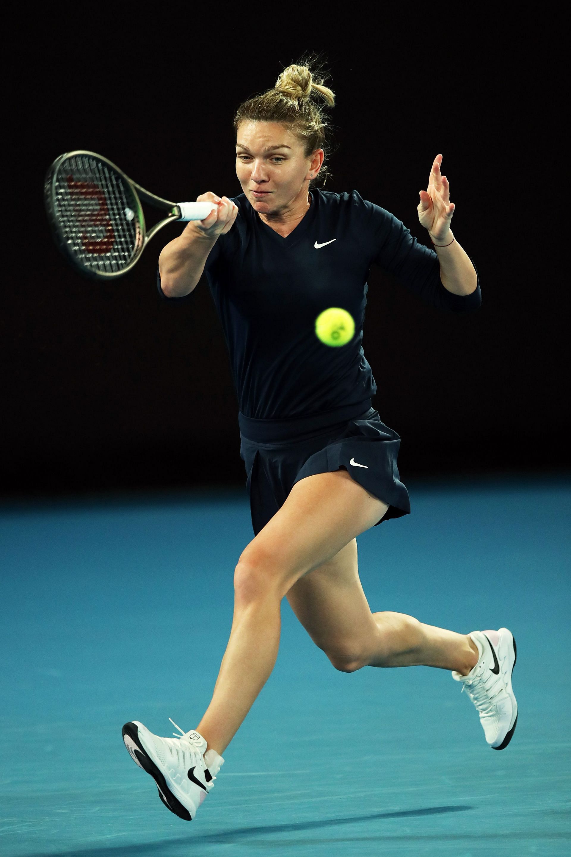Halep was completely dominant against Destanee Aiava