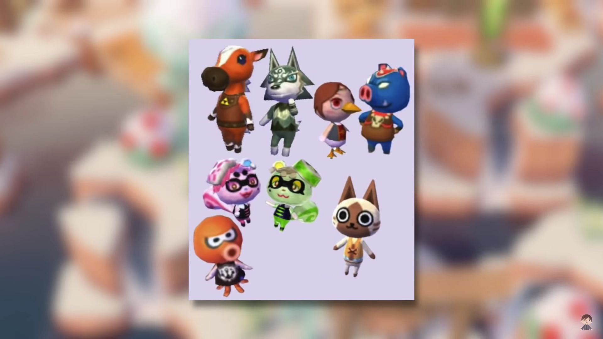 Villagers who could have made an appearance in New Horizons (Image via Crossing Channel/YouTube)
