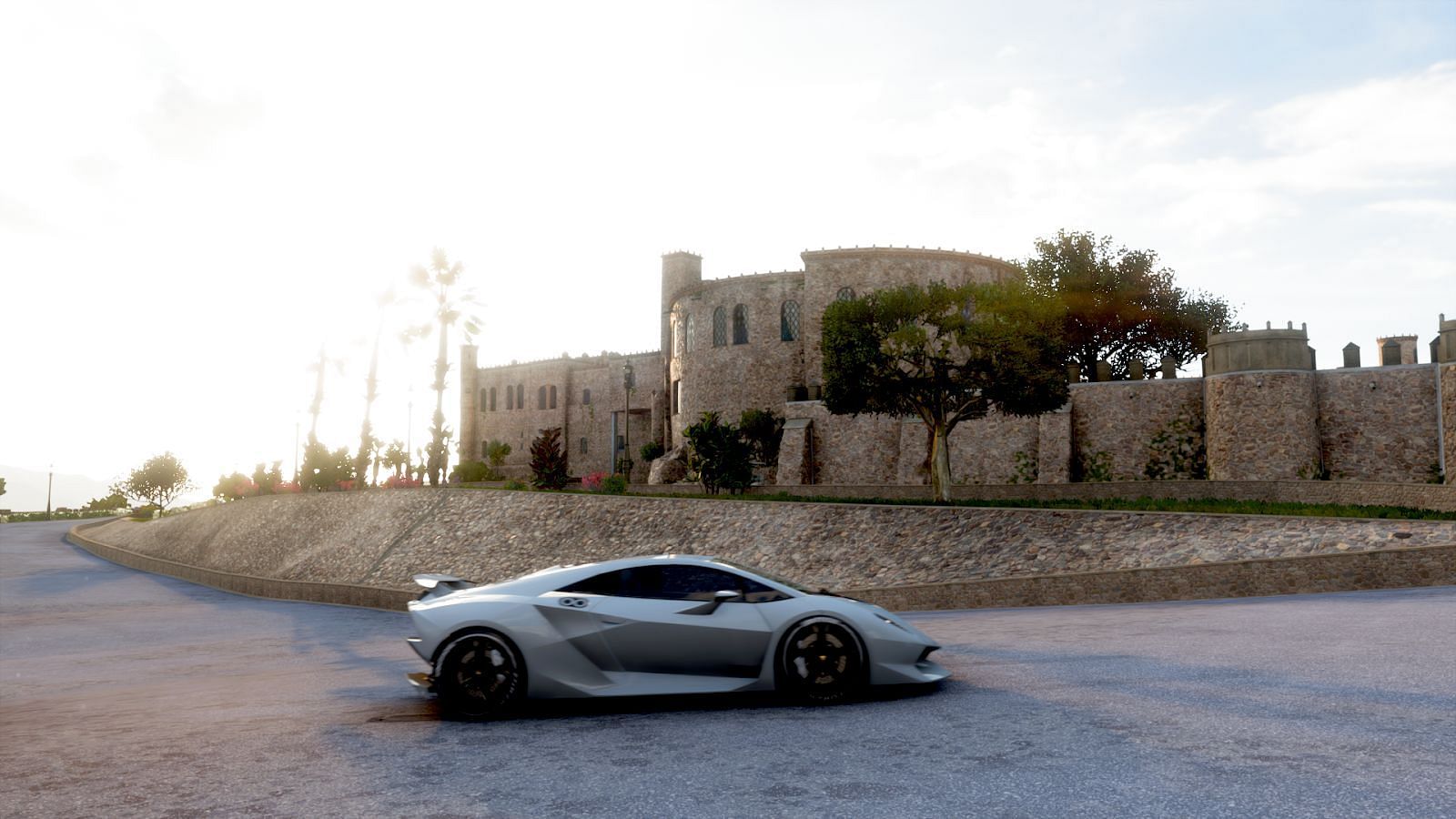 The Hotel Castillo (Image via Forza Horizon 5)