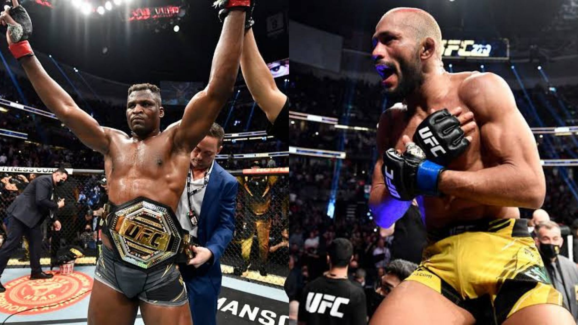 Francis Ngannou and Deiveson Figueiredo retained their UFC Championships at UFC 270