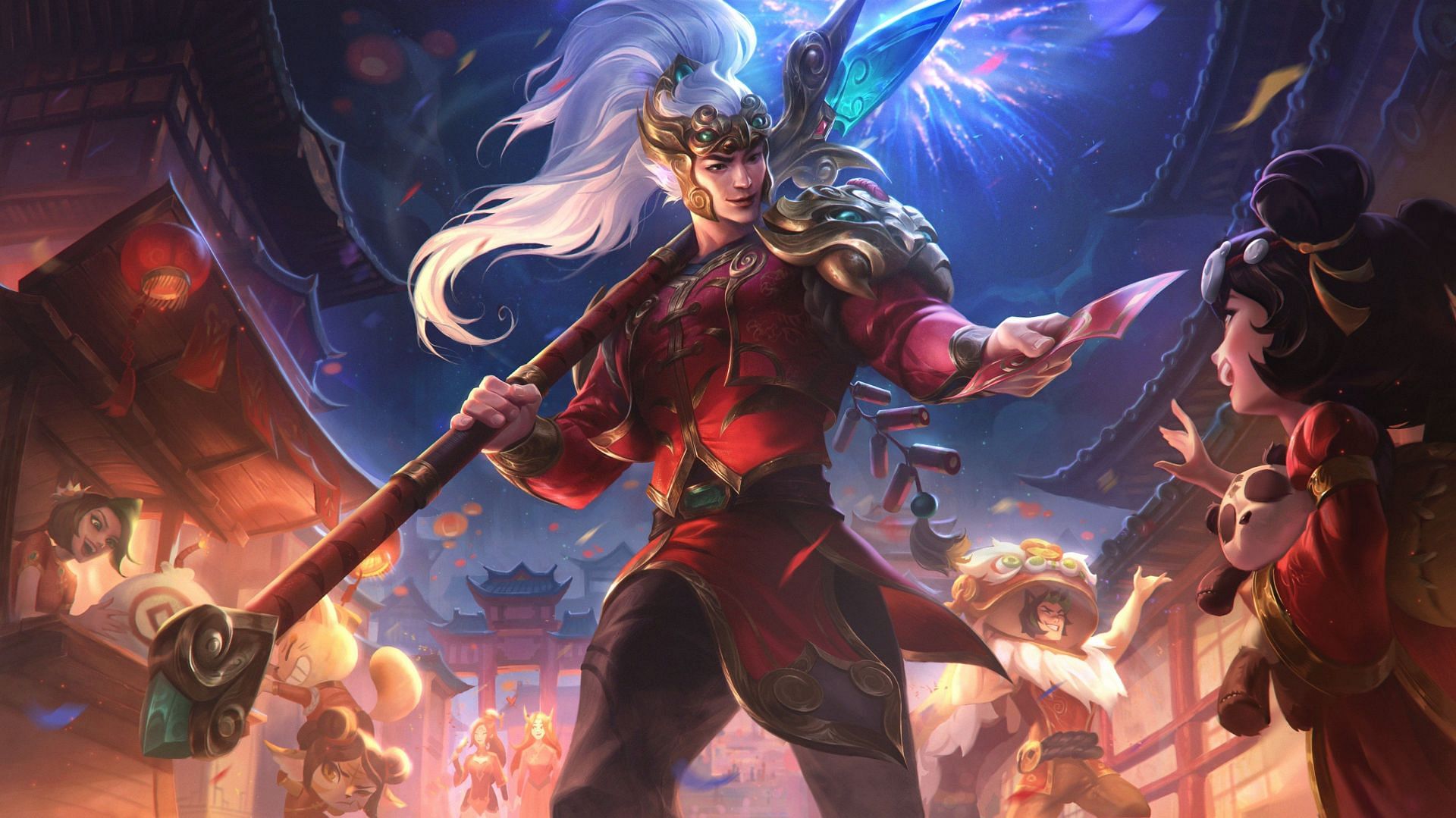 Firecracker Xin Zhao (Image via League of Legends)