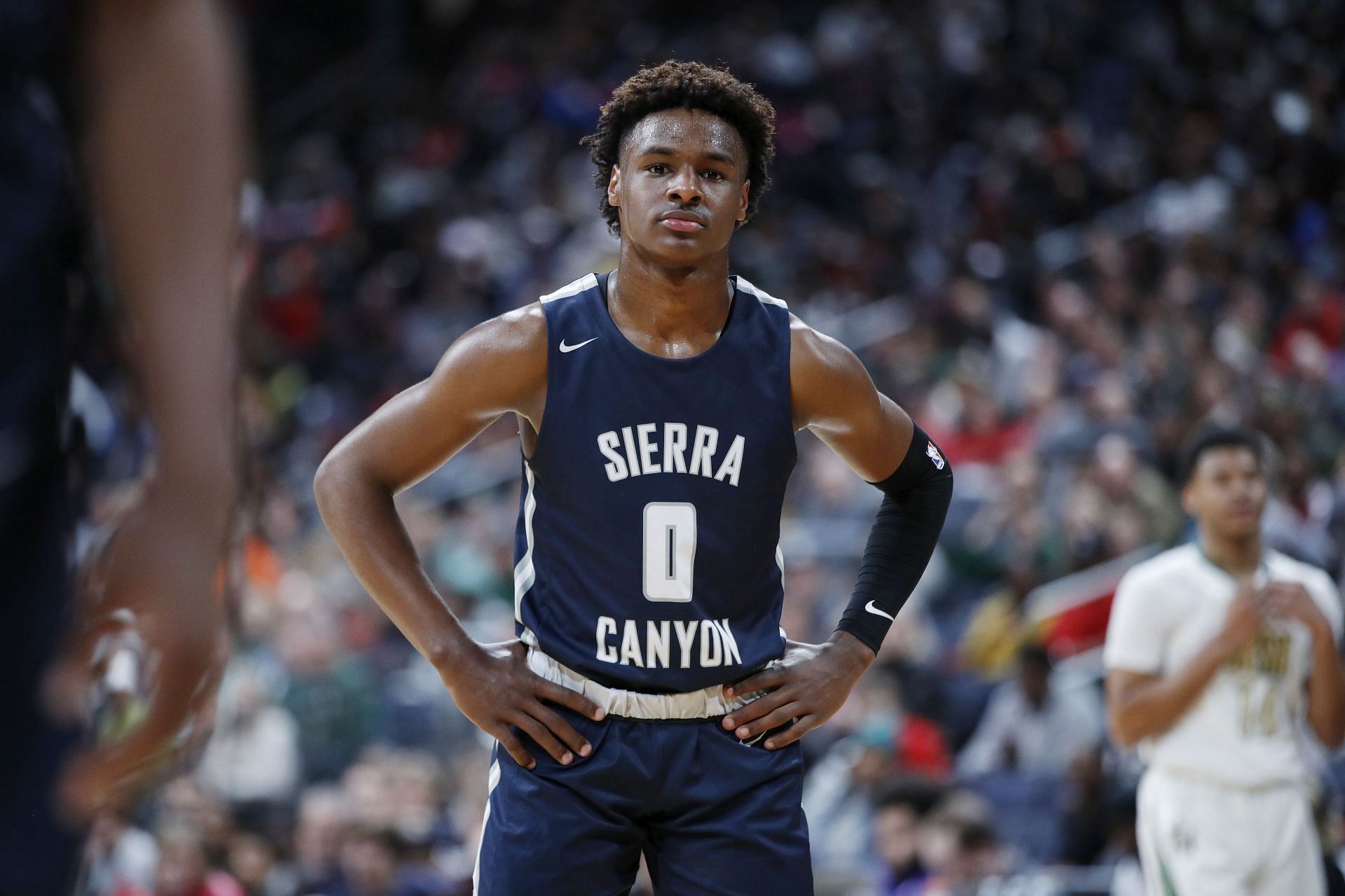 LeBron James Jr. aka Bronny James of Sierra Canyon High School.