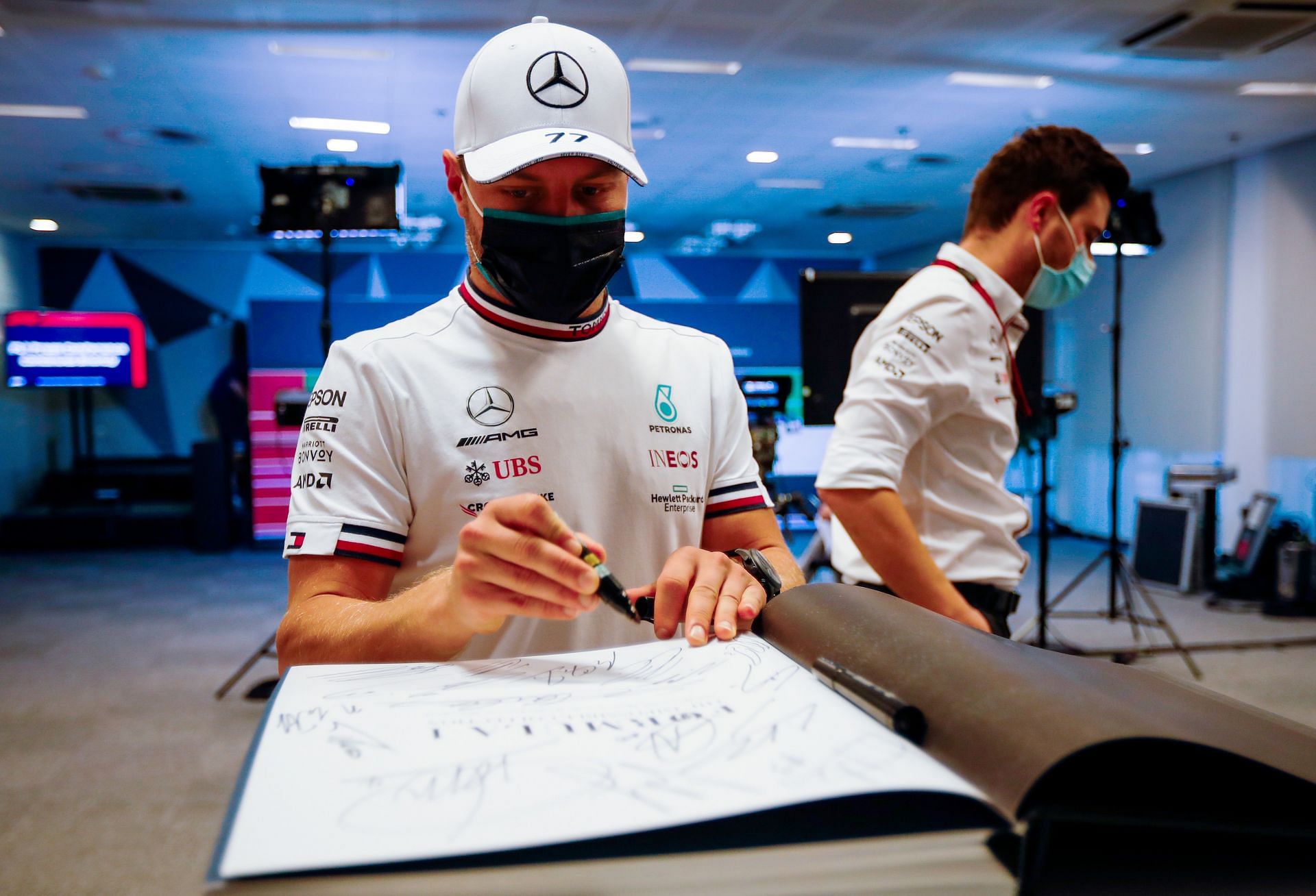 Valtteri Bottas at the F1 Grand Prix of Abu Dhabi