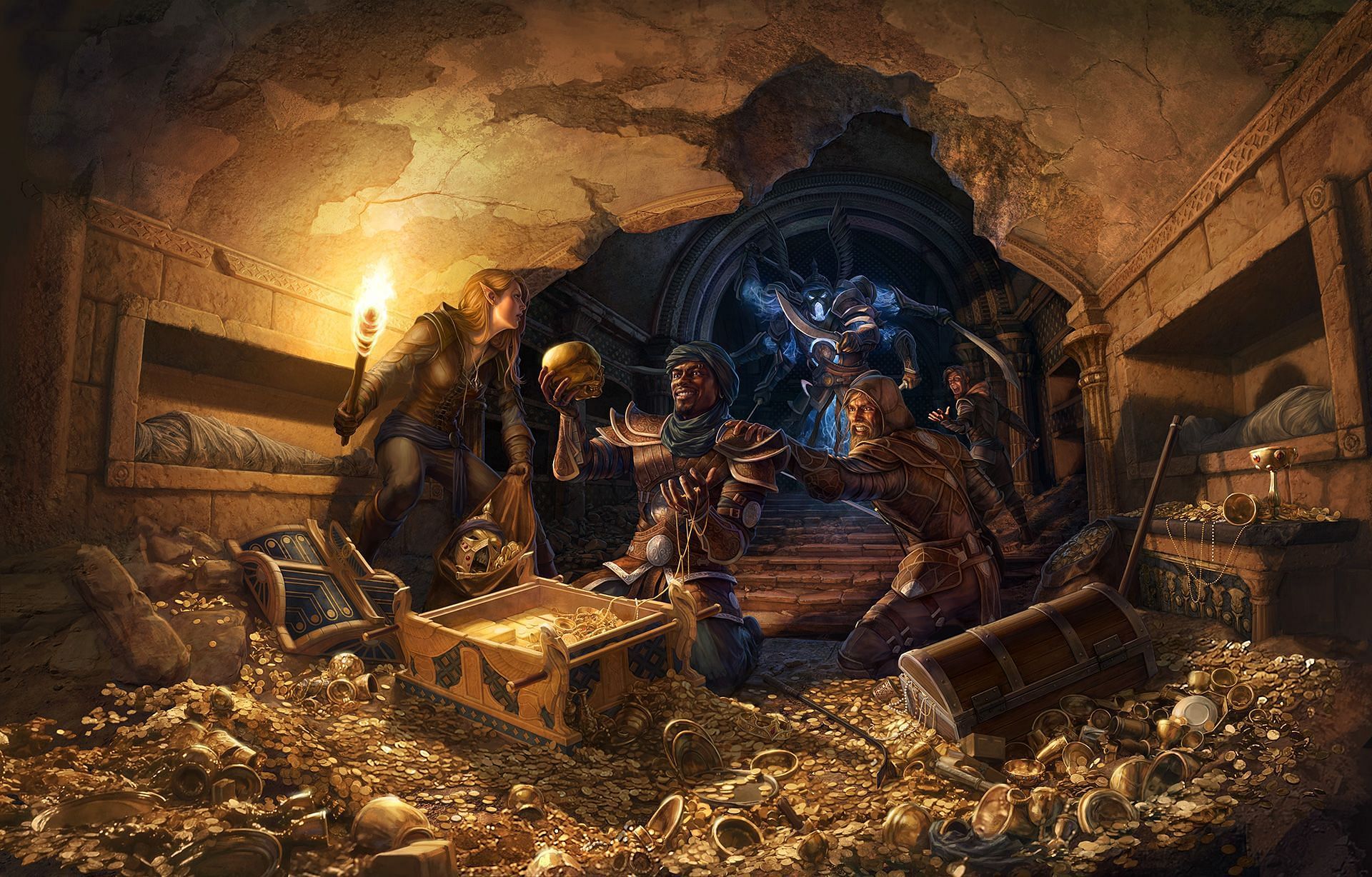 Riches and fame await successful thieves (Image via ZeniMax Online Studios)
