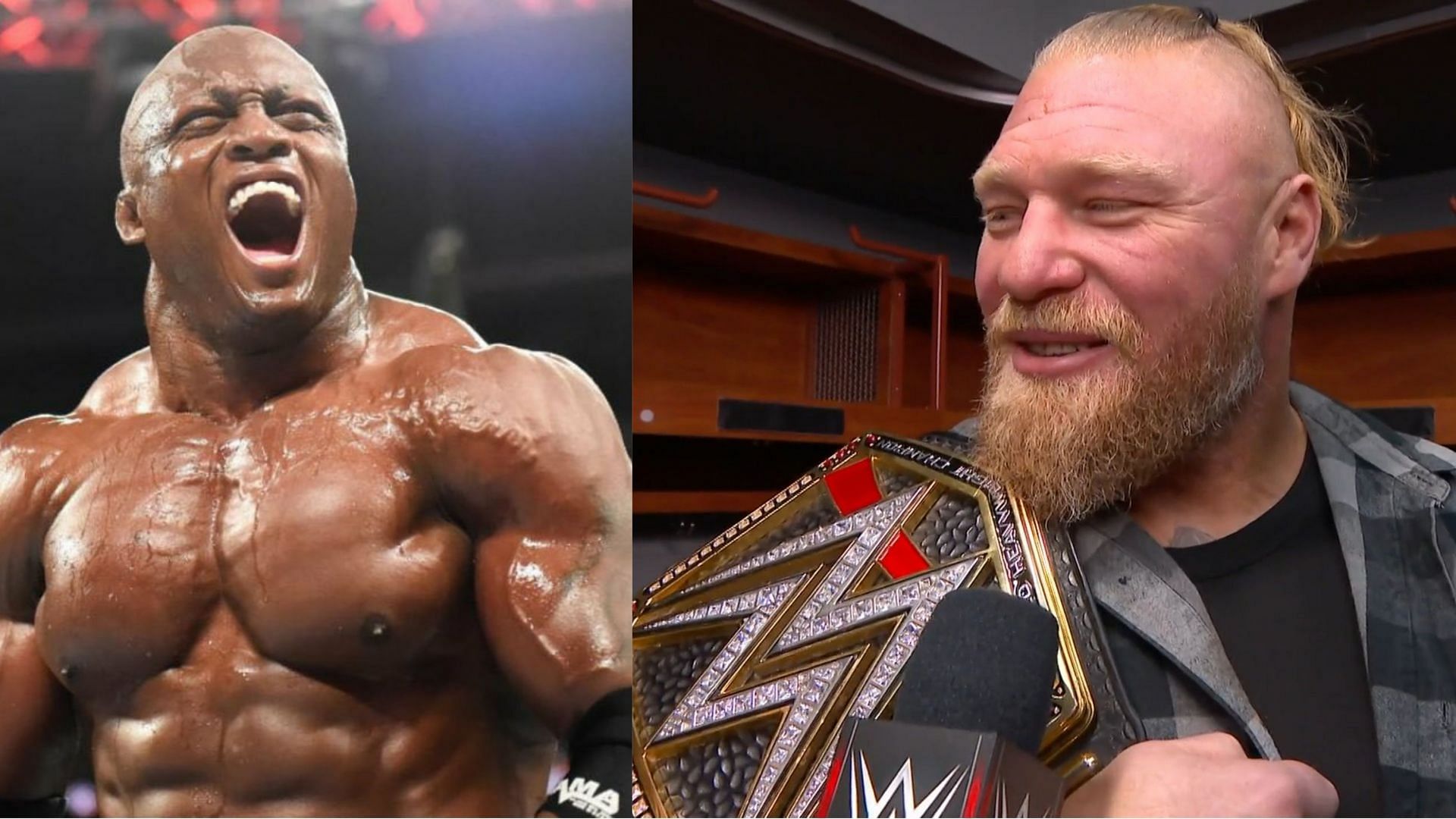Brock Lesnar vs. Bobby Lashley is official.