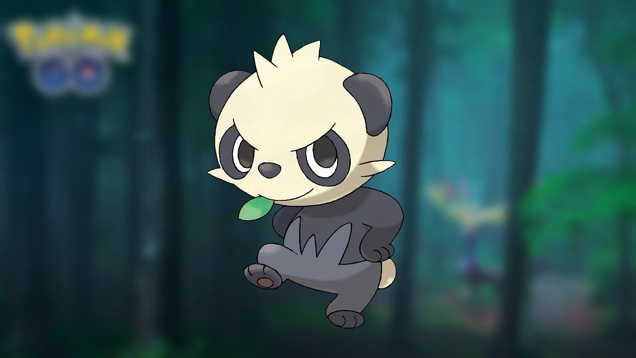 Pancham is only obtainable from eggs or raids and has not yet appeared in the wild (Image via Niantic)