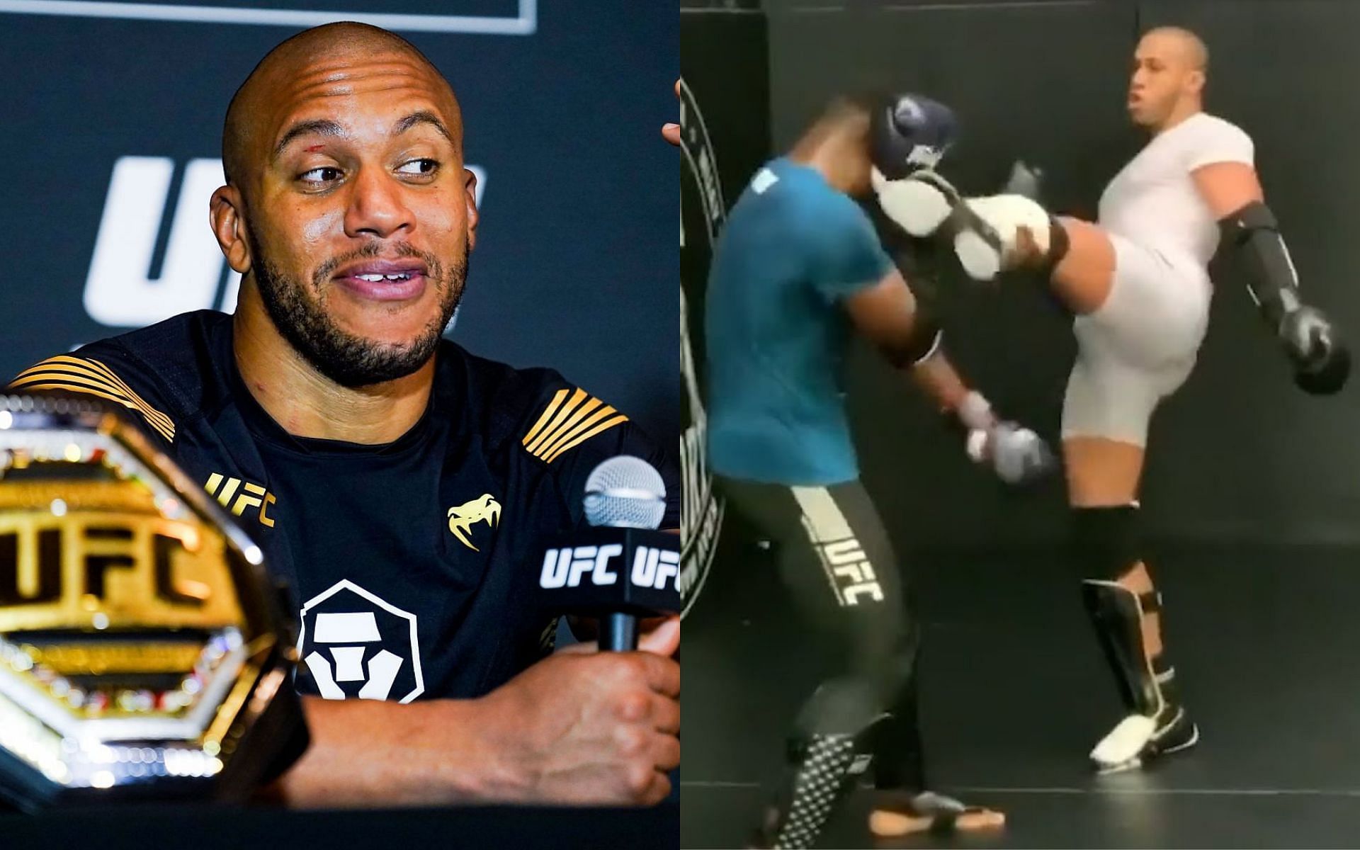 Ciryl Gane talks his famous sparring footage against Francis Ngannou