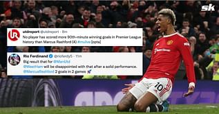 Twitter explodes as Marcus Rashford scores crucial stoppage-time winner for Manchester United