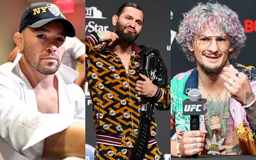 Colby Covington (left); Jorge Masvidal (center); Sean O'Malley (right)