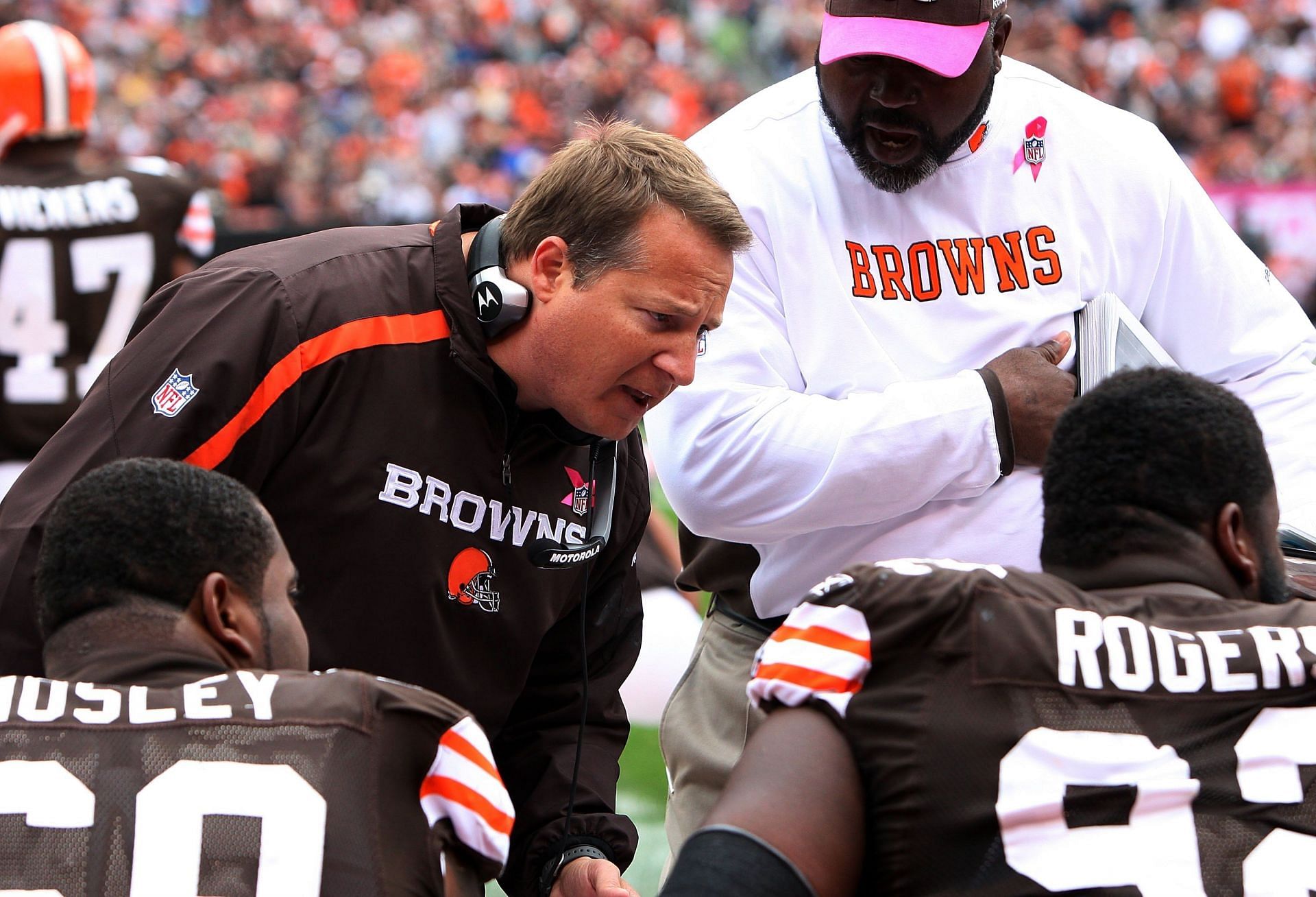 Mangini went to the NFL playoffs in his first season with the Jets but that success failed to follow to Cleveland (Photo: Getty)