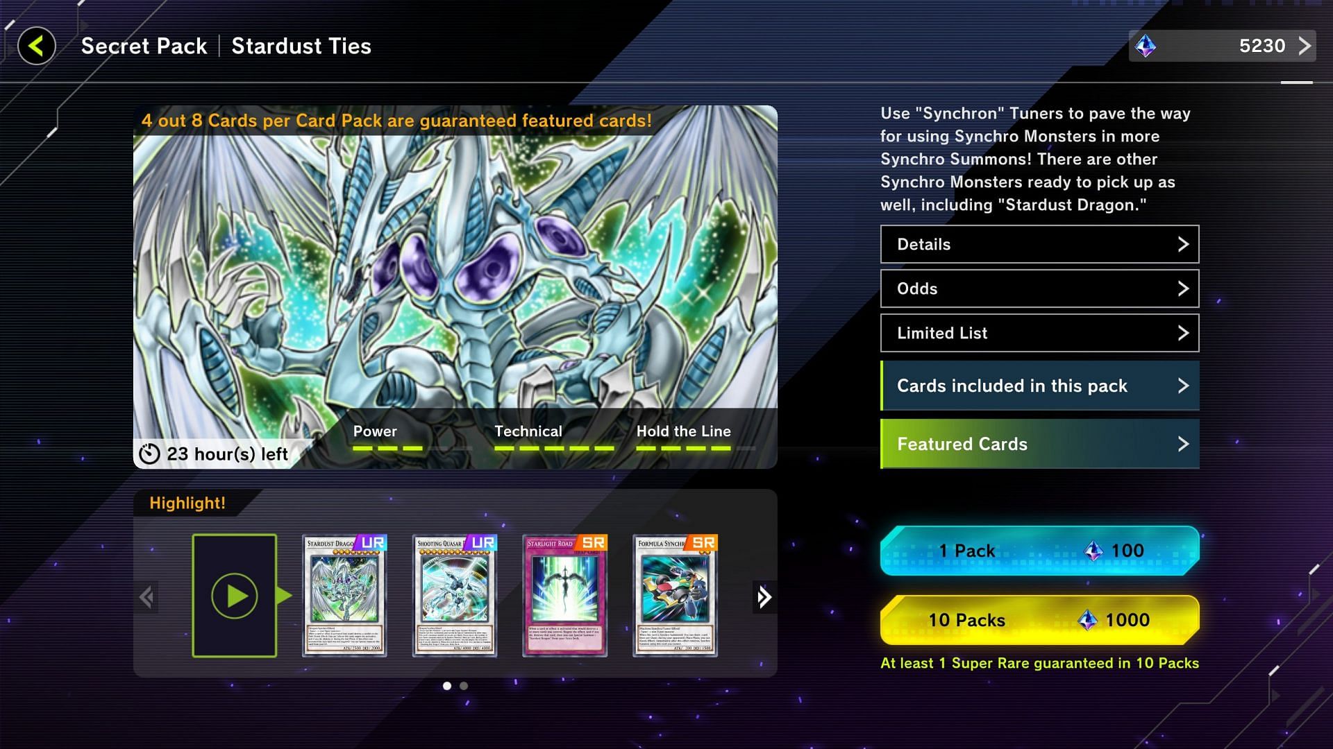 Secret Packs are a smart way to get cards for decks you want to play (Image via Konami)