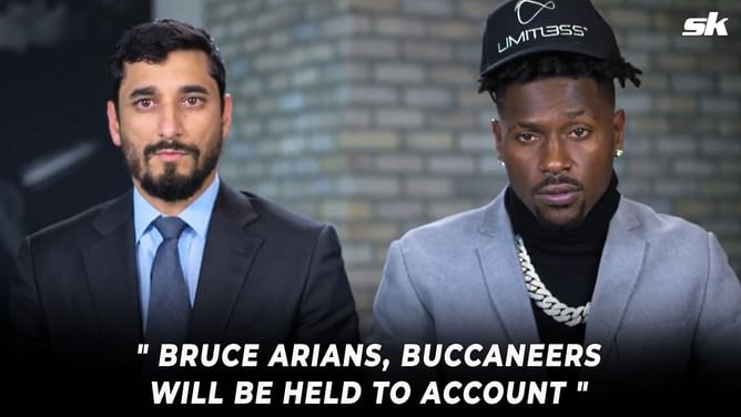 "Bruce Arians, Buccaneers will be held to account" - Antonio Brown looks to sue his former franchise