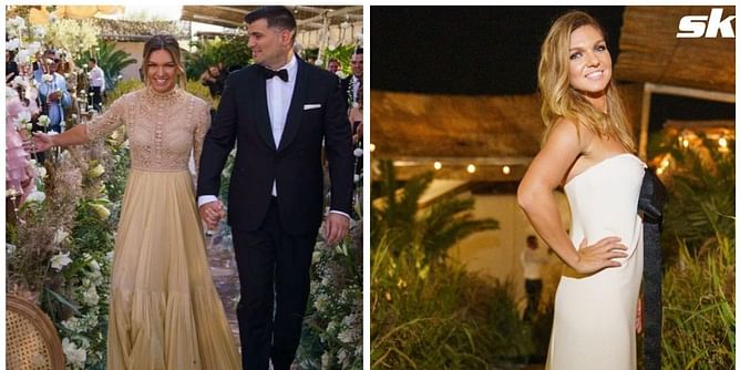 "I just look for what is good for me and what I like, that is the way I picked my wedding dresses" - Simona Halep