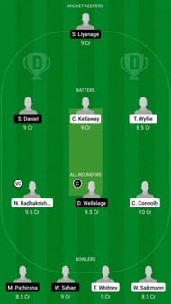 AU-U19 vs SL-U19 Dream11 Fantasy Suggestion #1