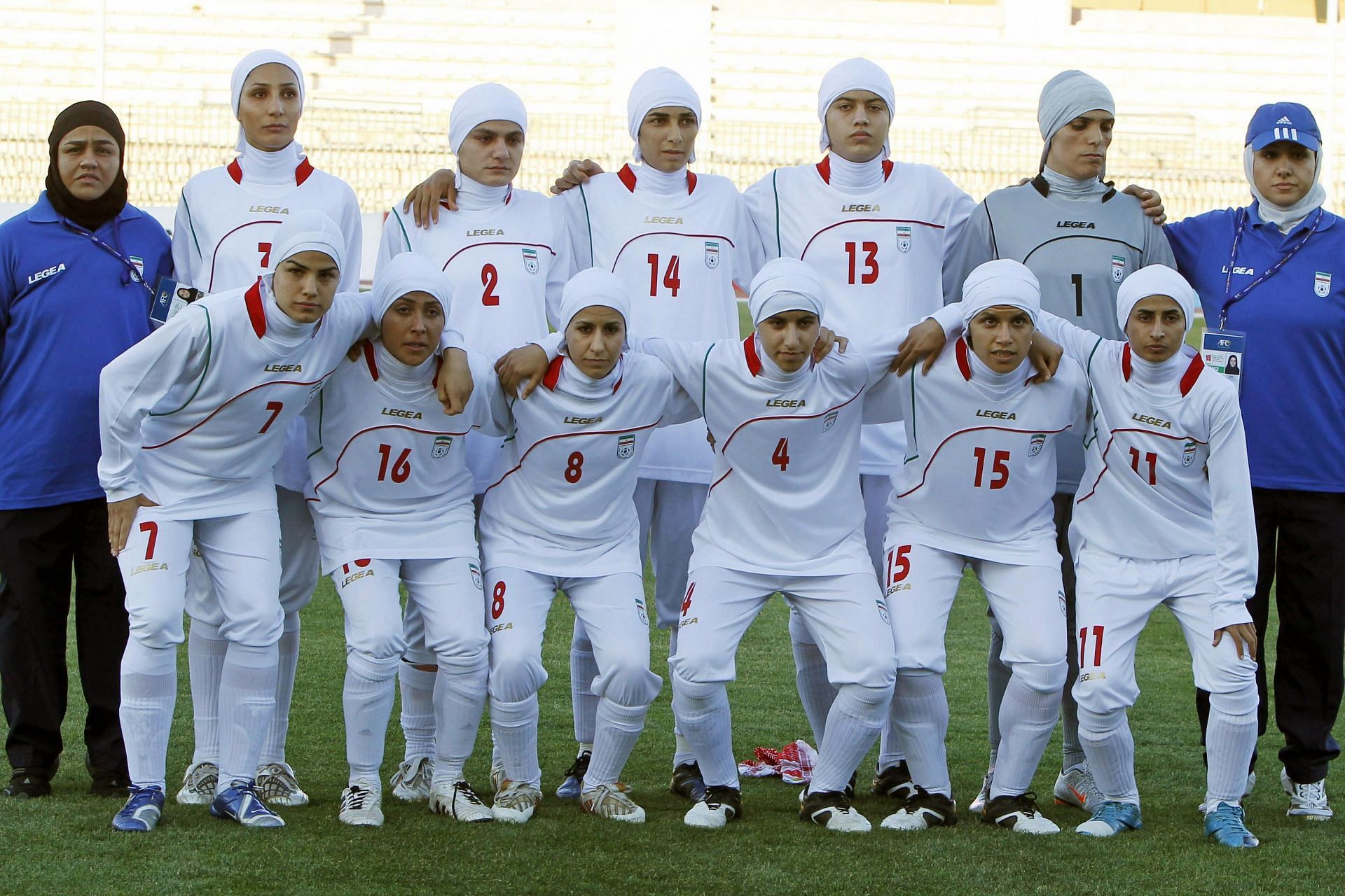 Iran finished top of Group G in the Women&#039;s Asian Cup 2022 qualification. (Image: FIFA)