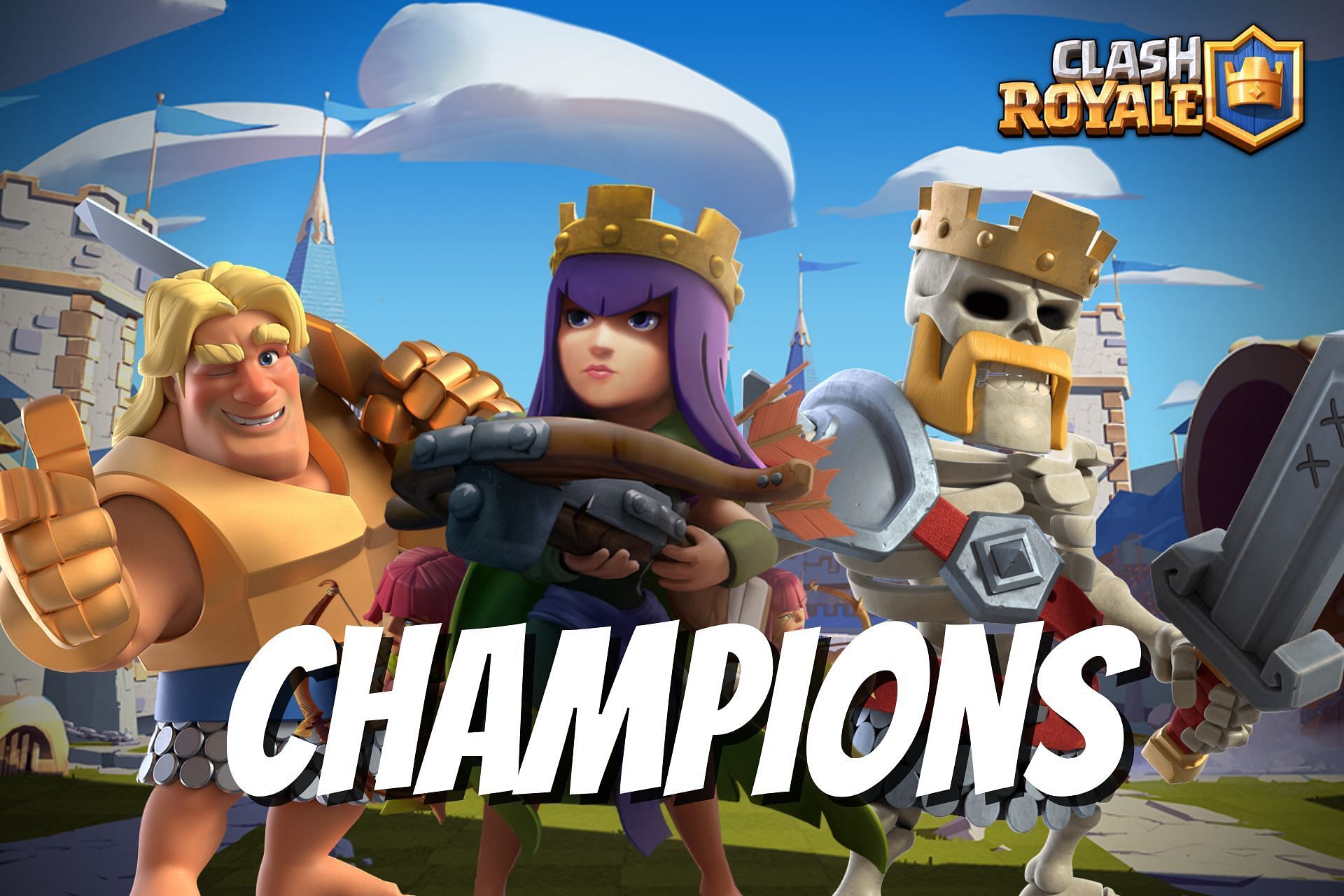 Champions in Clash Royale (Image via Sportskeeda)