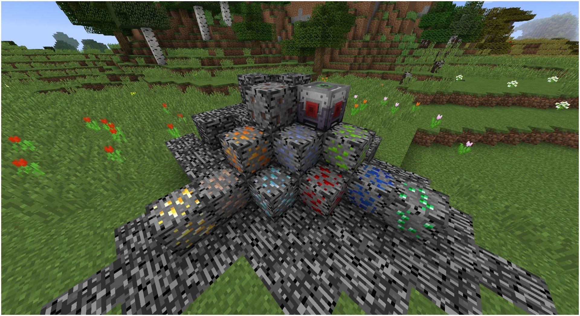 Ores are an important part of Minecraft (Image via Minecraft)
