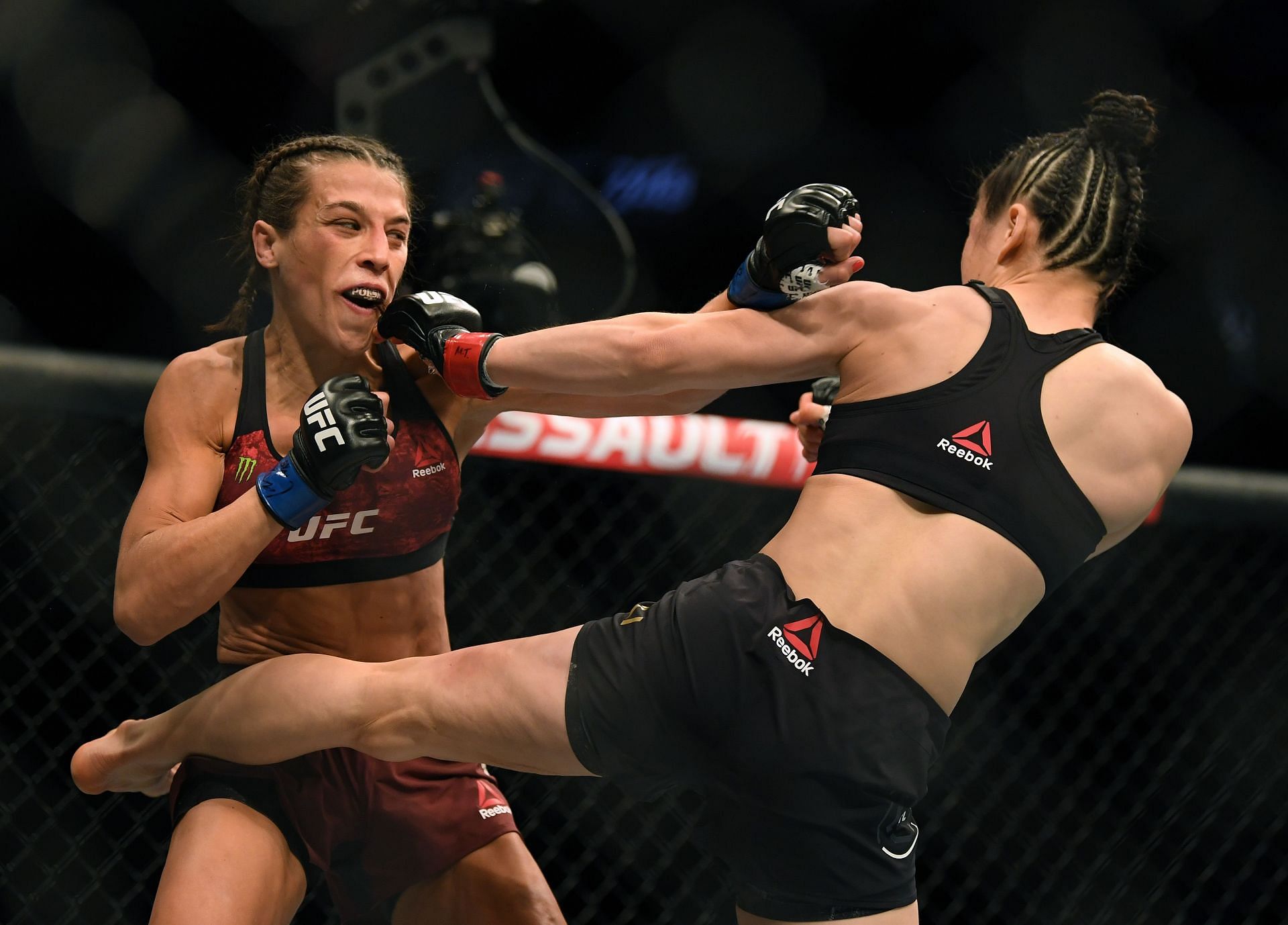 Jedrzejczyk and Weili fought previously in March 2020