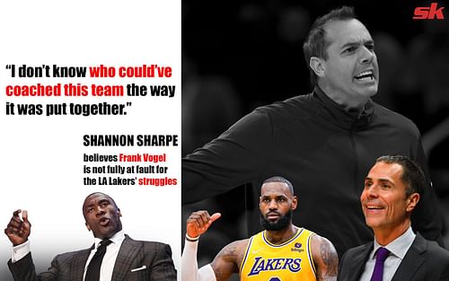 Shannon Sharpe on LA Lakers coach Frank Vogel