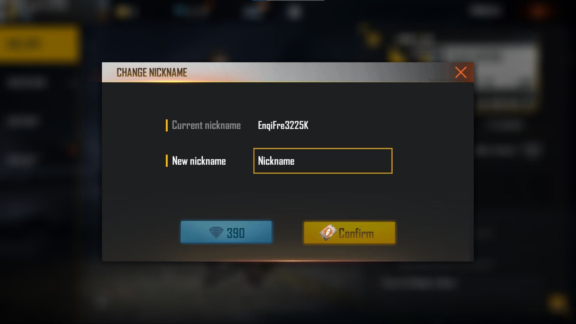 The Name Change Card can be used by the players at any time (Image via Free Fire)