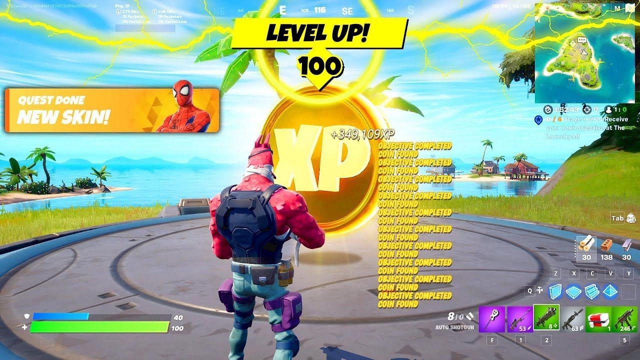 Total XP required to reach level 200 in Fortnite Chapter 3 Season 1 (Image via TheLlamaSir)