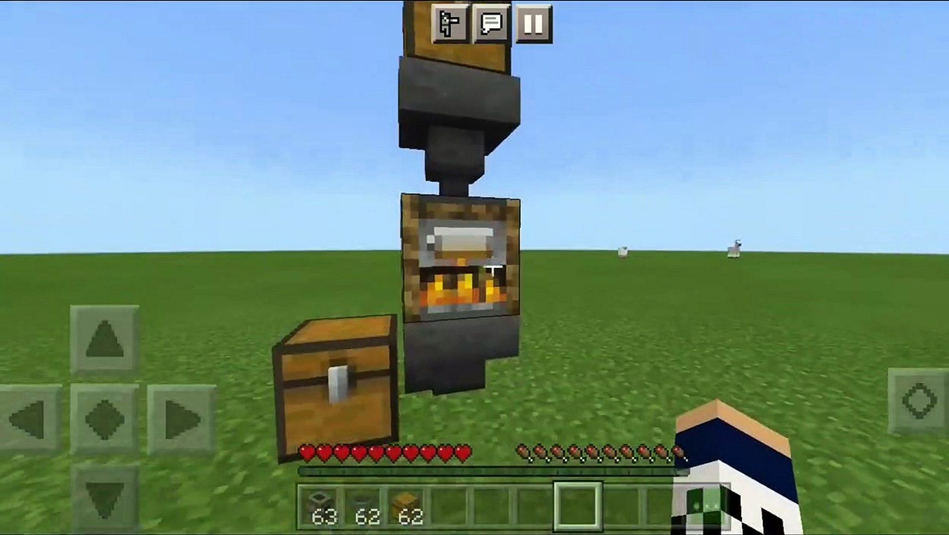A basic Minecraft: Pocket Edition furnace XP farm (Image via Mojang)