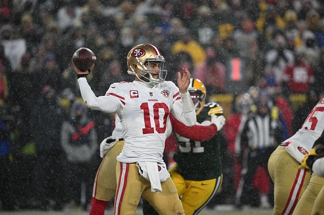 WATCH: "F*ck the Packers" - Jimmy Garoppolo made his emotions loud and clear after playoff win