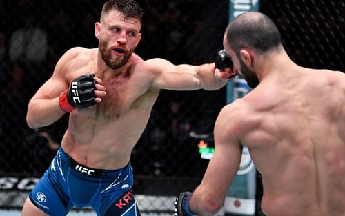 Calvin Kattar was last night's biggest winner following his victory over Giga Chikadze