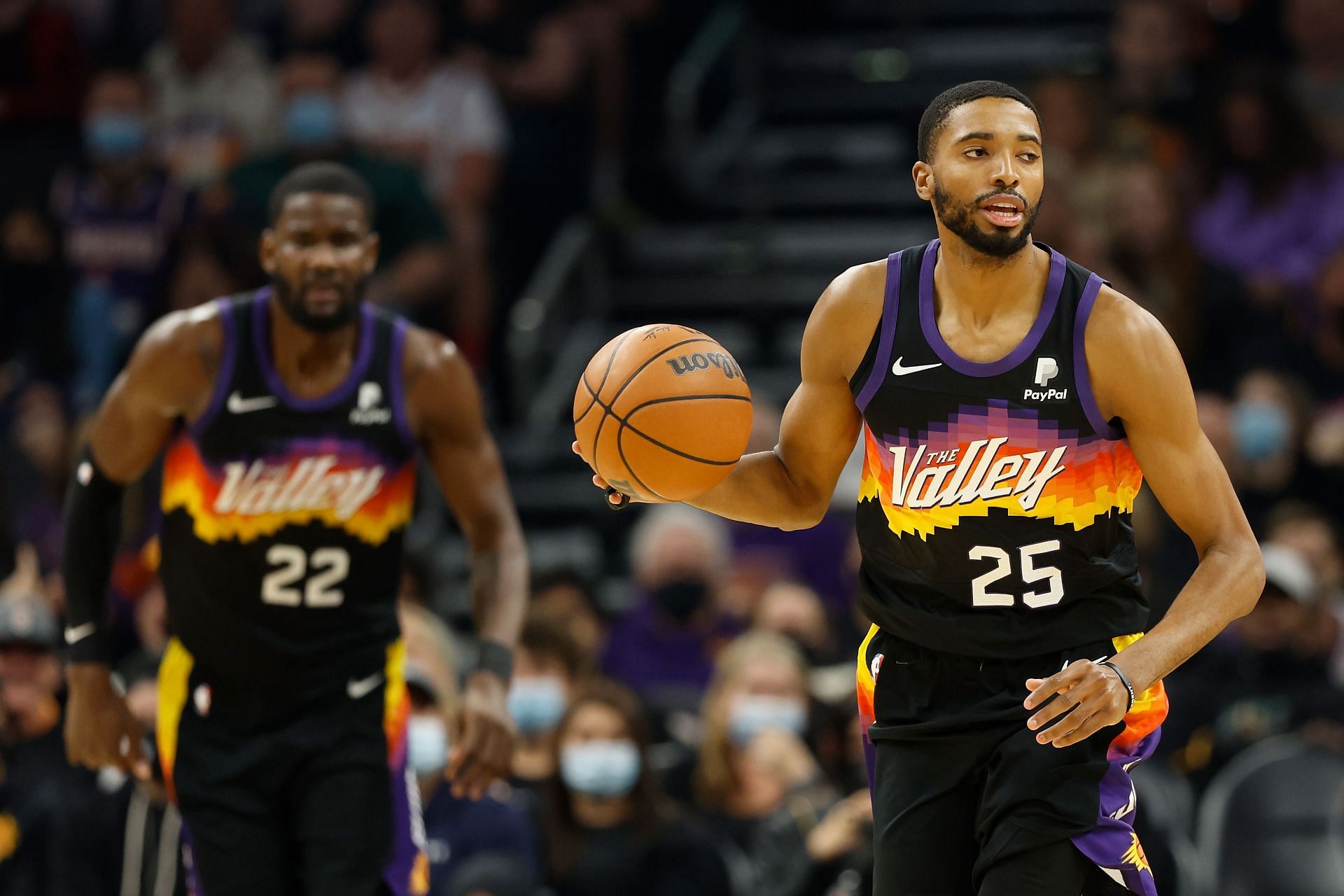 Phoenix Suns young wing Mikal Bridges continues to impress as a Defensive Player of the Year candidate.