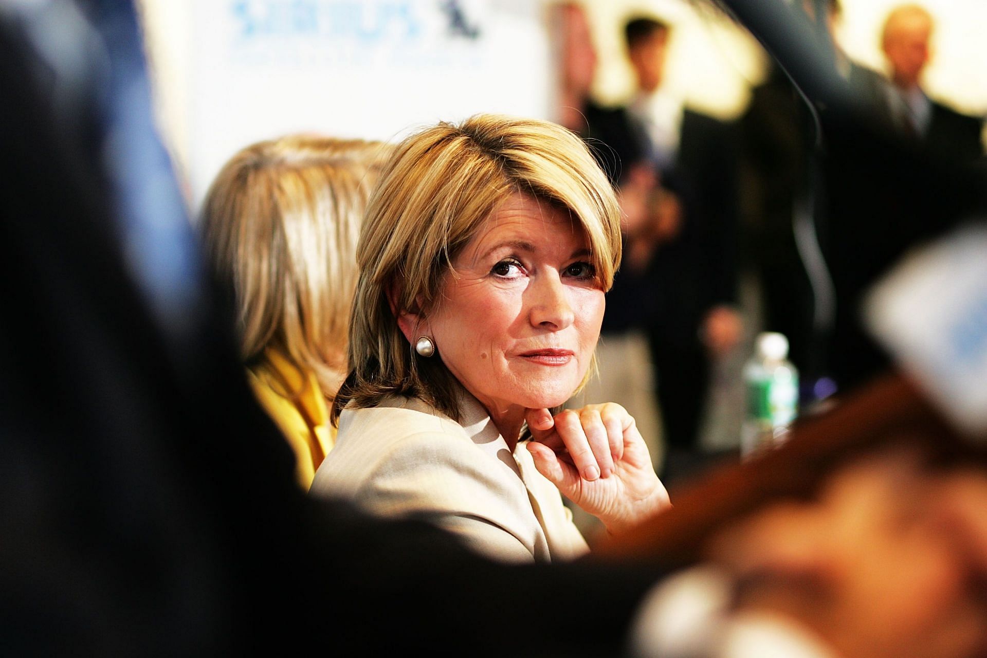 Martha Stewart revealed she could not take Anthony Hopkins to her Maine house because she kept picturing him as Hannibal Lecter (Image via Getty Images/David Turnley)