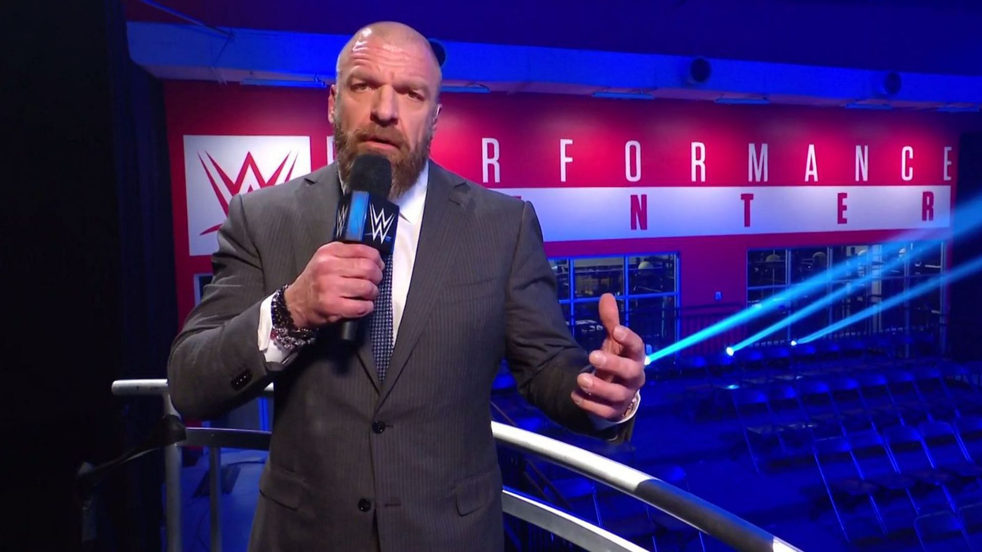 Triple H at the WWE Performance Center