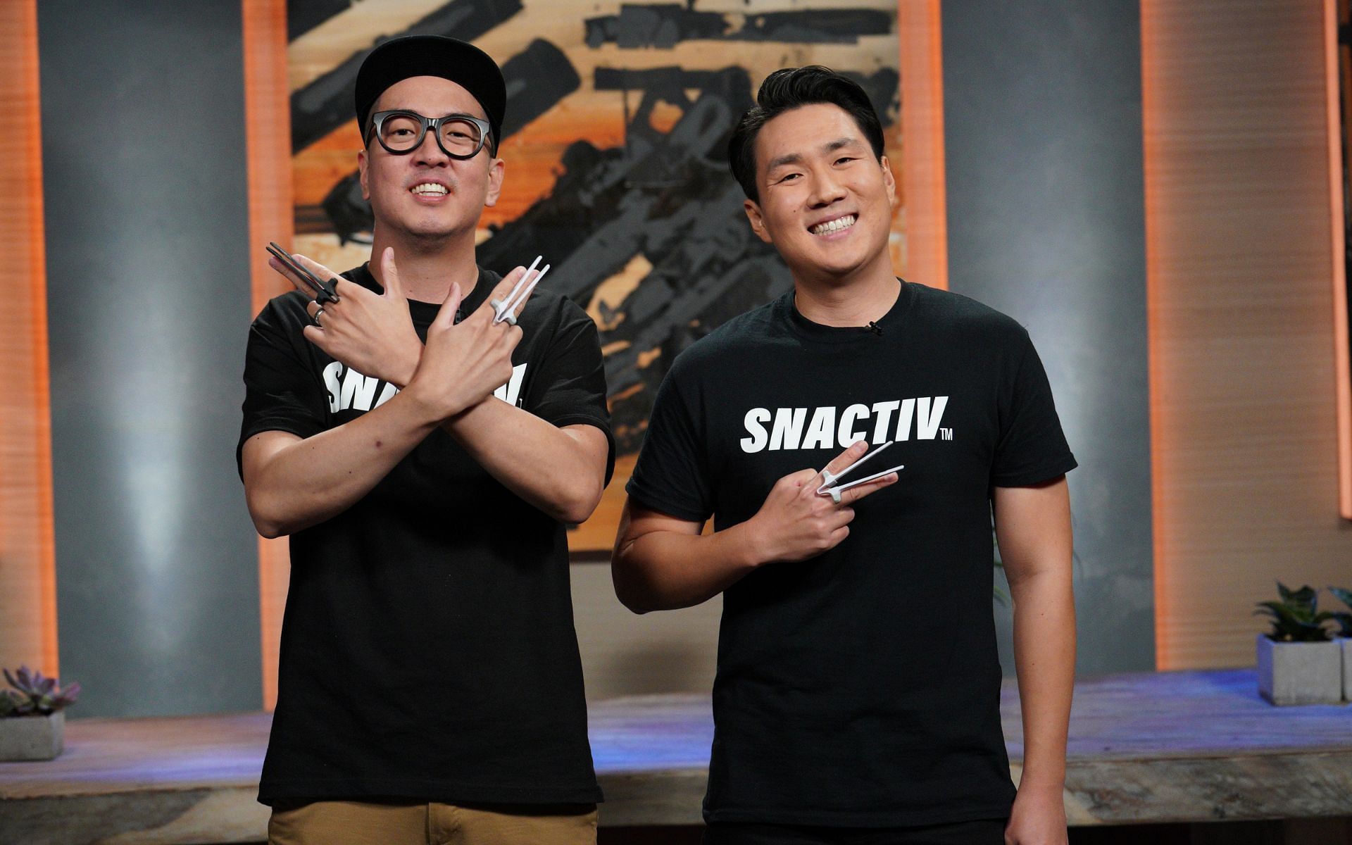 Snactiv founders appear on &#039;Shark Tank&#039; (Image via Christopher Willard/ ABC)