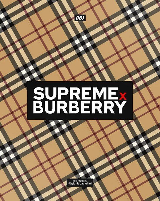 Twitter unsure as Burberry X Supreme collaboration rumors gather steam