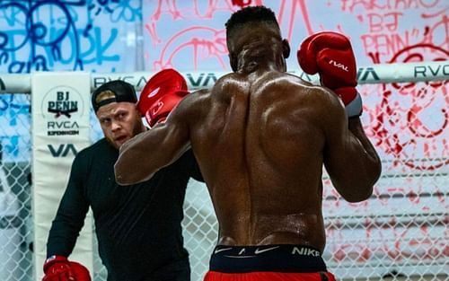 Eric Nicksick responds to haters who weren't impressed by Francis Ngannou at UFC 270 (Image via: Eric Nicksick's Instagram)