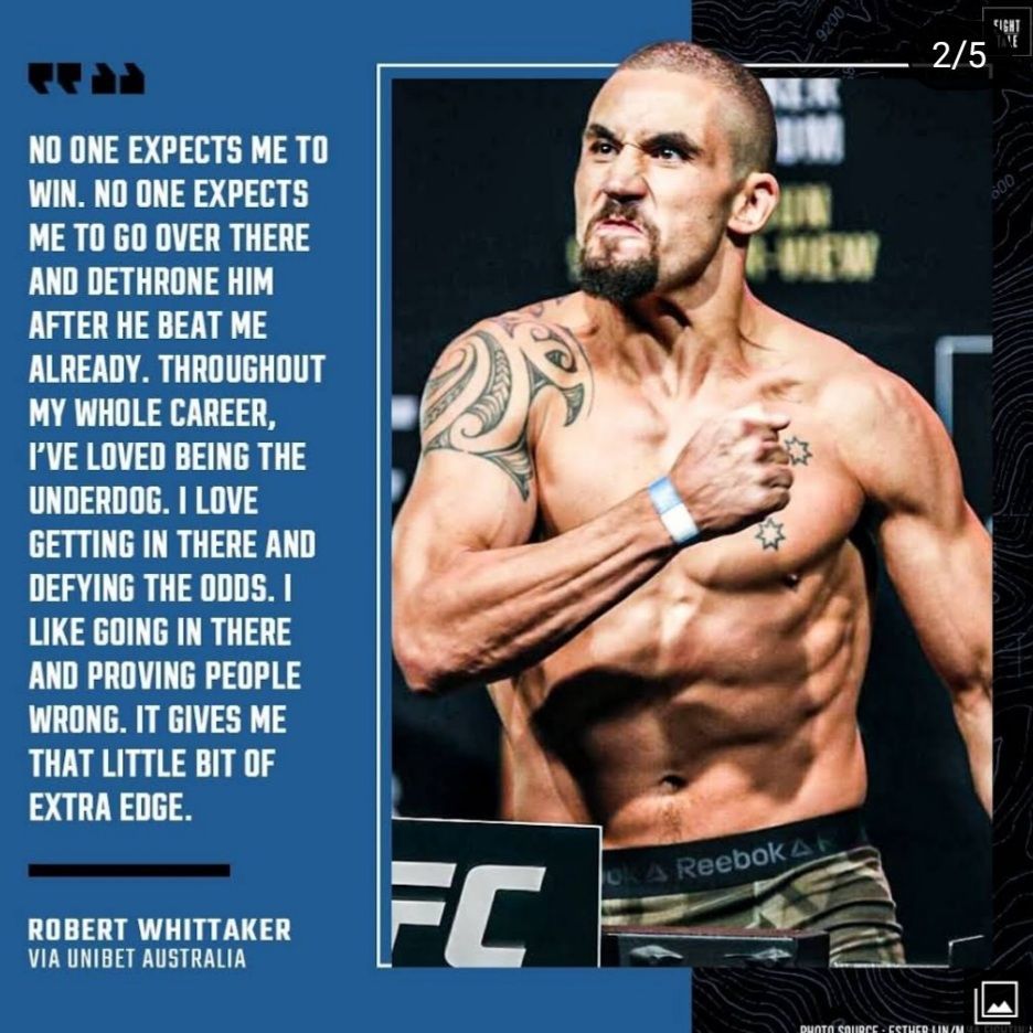 Robert Whittaker admits Israel Adesanya's trash talking played a factor in  their fight