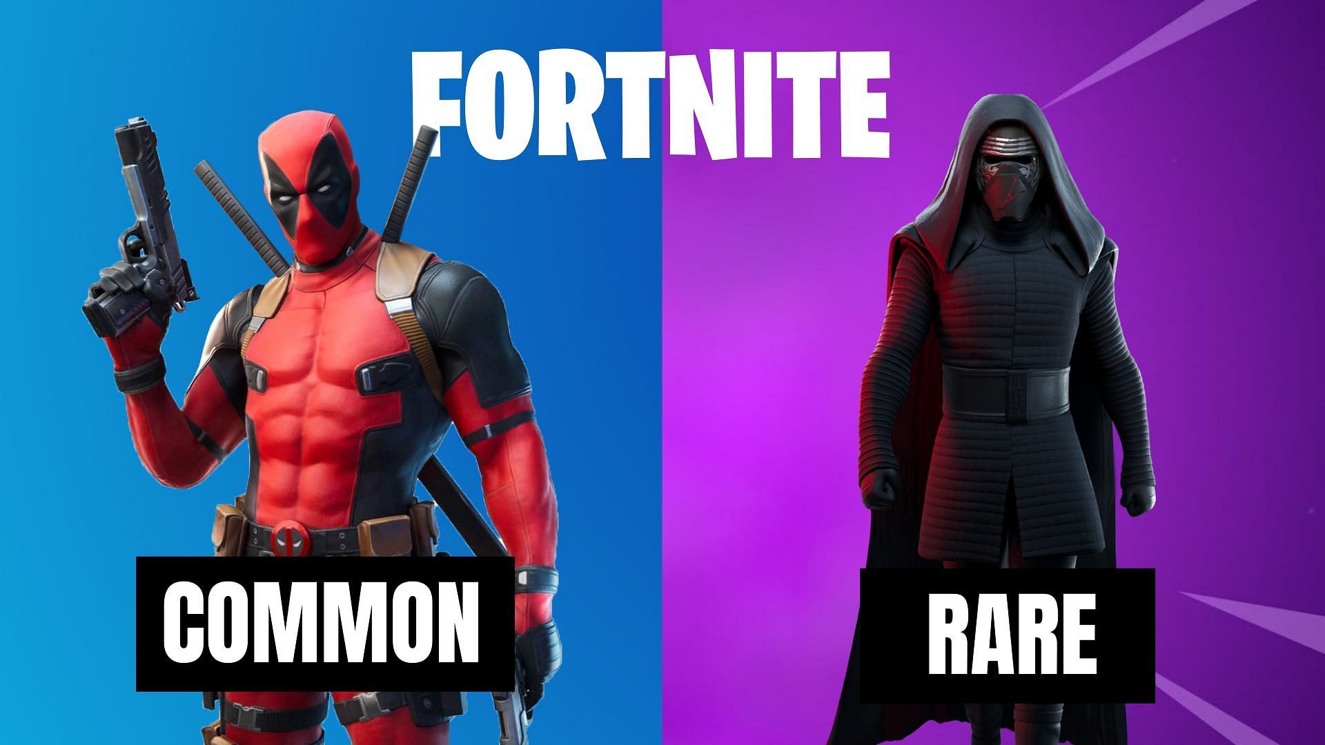 3 Fortnite collab skins that is rare or everyone has