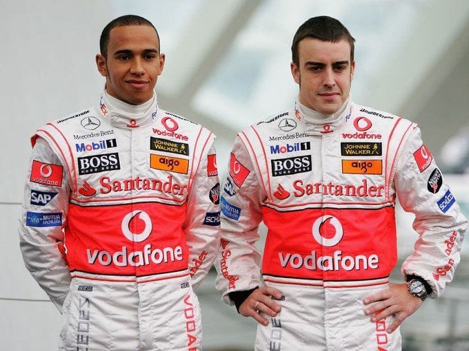 Why did Lewis Hamilton leave McLaren in 2012?