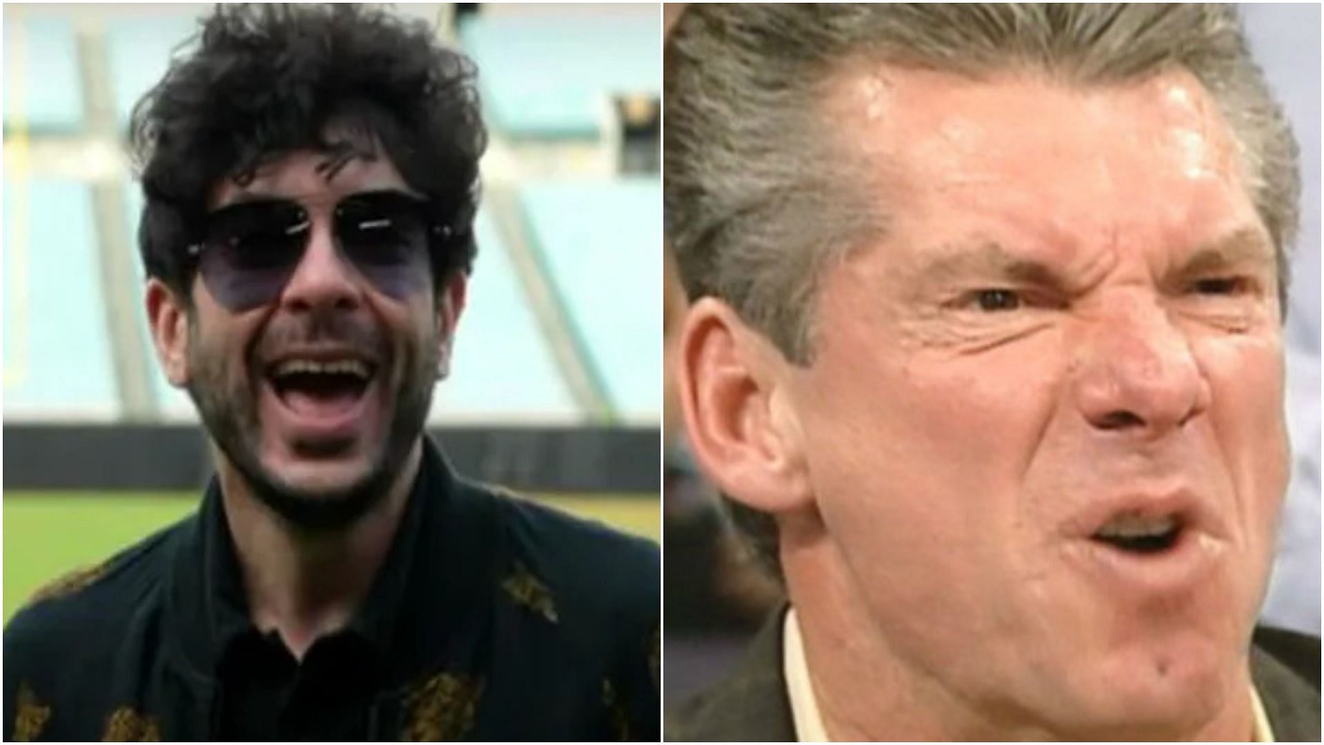 AEW President Tony Khan and WWE Chairman Vince McMahon