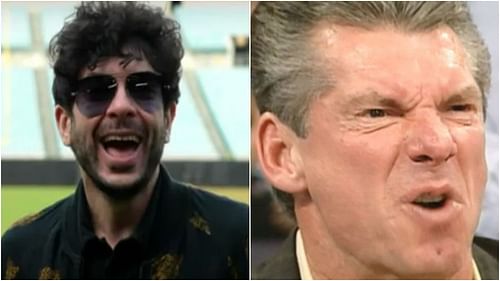 AEW President Tony Khan and WWE Chairman Vince McMahon