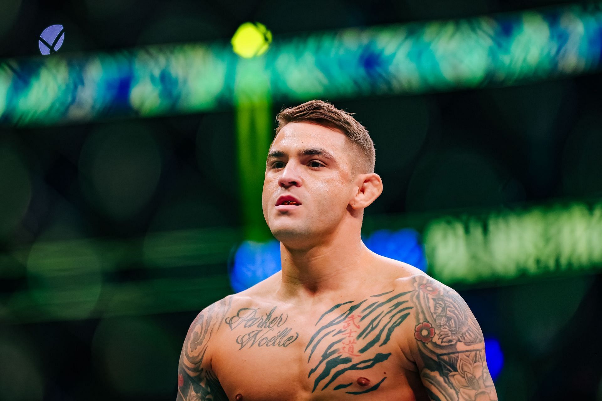 Dustin Poirier ahead of his fight against Charles Oliveira at UFC 269